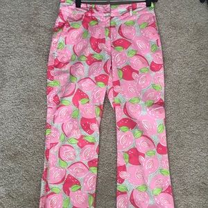 Lily Pulitzer cropped pant size 0